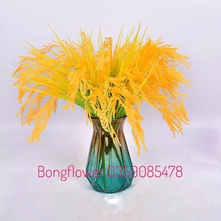 Bông lúa thóc vàng 5 nhánh 43cm