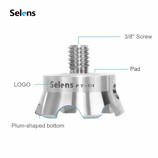 Bộ 3 cái giá đỡ Selens FT-01 bằng kim loại cho Gitzo RRS BENRO SIRUI