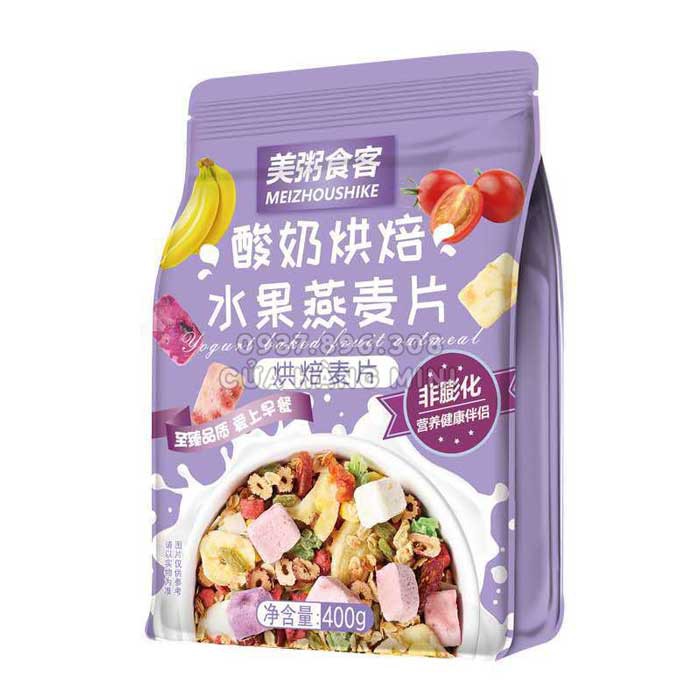 【LOẠI NGON】 Ngũ Cốc Ăn Kiêng Sữa Chua Dinh Dưỡng Mix Trái Cây (Yogurt Fruit Baked Oatmeal) - 400g | BigBuy360 - bigbuy360.vn