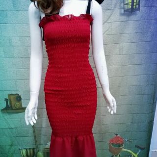 đầm body đuôi cá