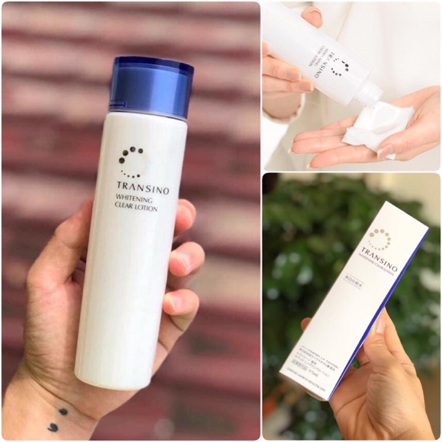 Transino Whitening Clear Lotion 175ml (nước hoa hồng transino)