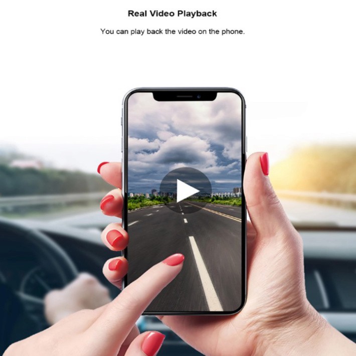 Camera hành trình thương hiệu cao cấp Phisung Android 4G, Wifi, 3 inch: K11 Plus đọc biển báo giao thông