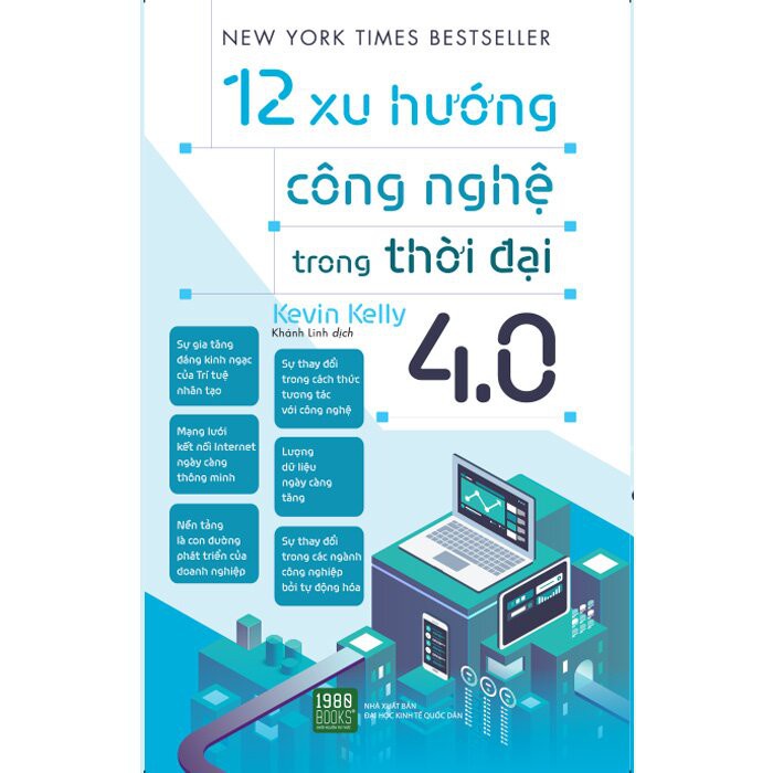 Sách - 12 Xu Hướng Công Nghệ Trong Thời Đại 4.0 - TTR Bookstore