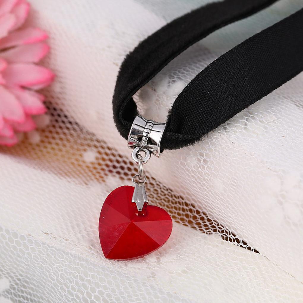 Vòng Cổ Choker Dây Nhung Mặt Độc Đáo Thời Trang Cho Nữ