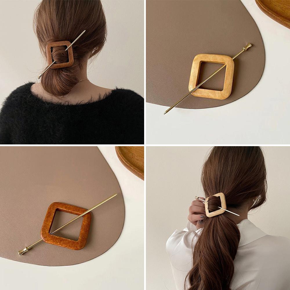 Trâm Cài Tóc Phong Cách Retro Đơn Giản Cho Nữ