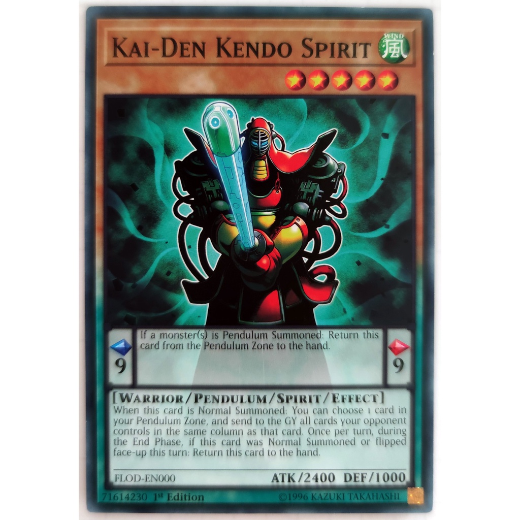 [Thẻ Yugioh] Kai-Den Kendo Spirit |EN| Common