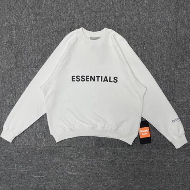 Áo Nỉ   ESSENTIALS Trắng Siêu Đẹp | BigBuy360 - bigbuy360.vn