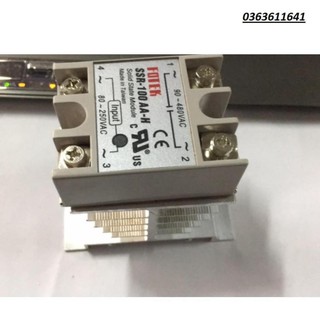 Đế tản nhiệt relay bán dẫn Đế tản nhiệt SSR Đế tản nhiệt solid Đế tản nhiệt nhôm