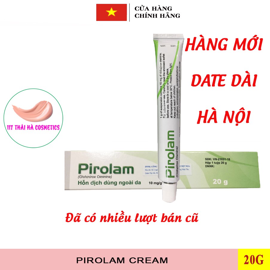 Kem dưỡng ẩm Pirolam 20G