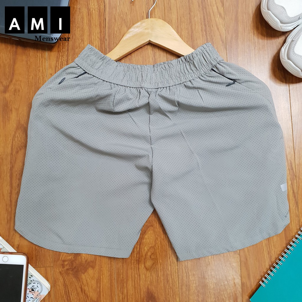 Quần Short Nam, Quần đùi thể thao nam dập lỗ Laze siêu thoáng mát  [Hàng xuất khẩu]LZ1 | BigBuy360 - bigbuy360.vn