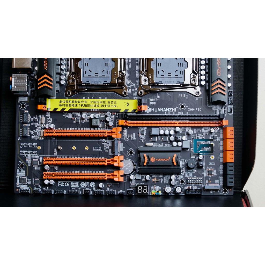 [Mã 254ELSALE giảm 7% đơn 300K] MAIN HUANANZHI X99 F8D RAM 4 DUAL XEON