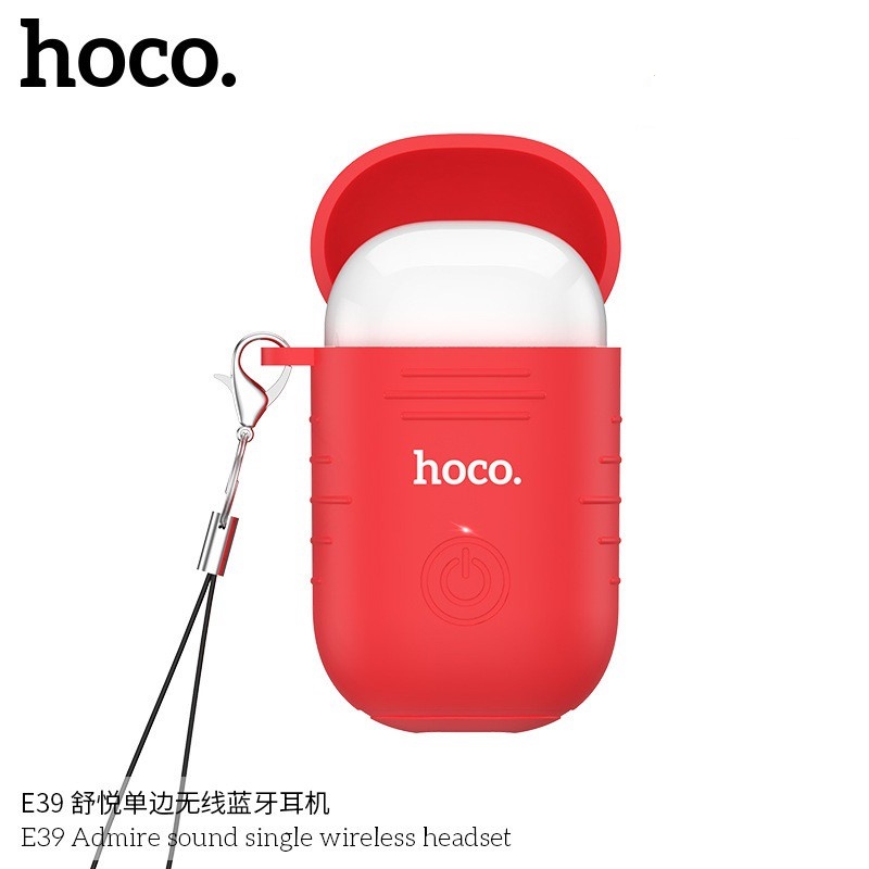 Tai nghe bluetooth nhét tai Hoco E39 Admire sound single V5.0 (Trắng)