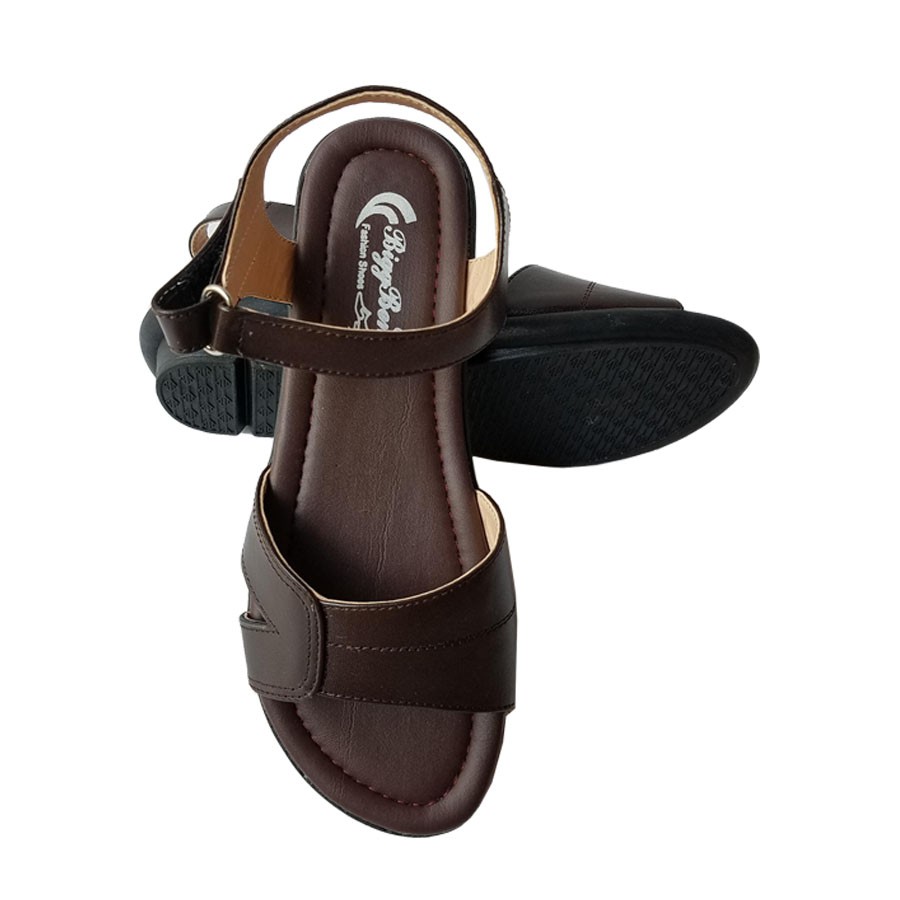 Giày Sandal Nữ Da Bò Thật BIGBEN Cao Cấp SDN47