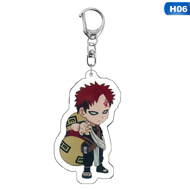 Móc khóa acrylic hình Naruto dễ thương