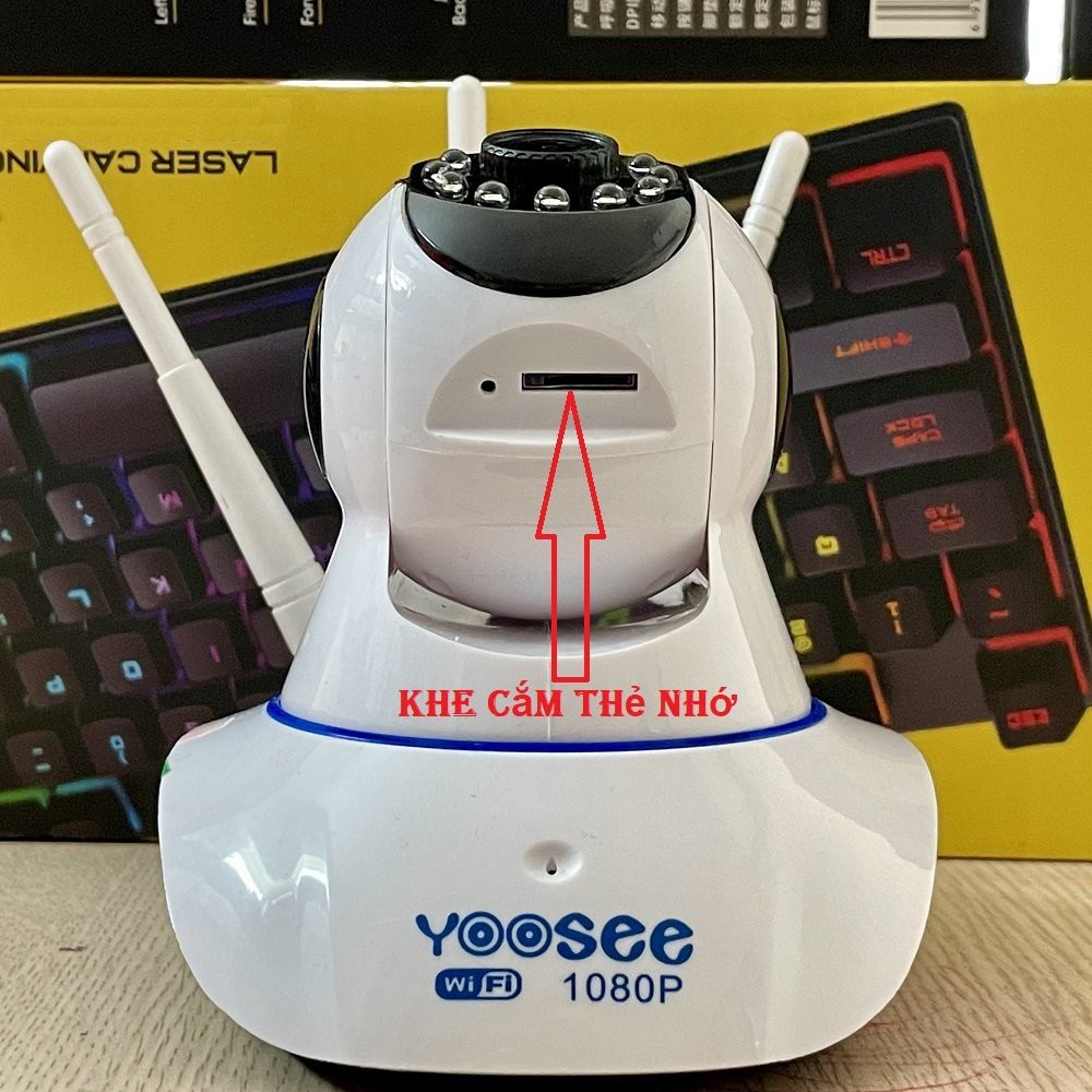 Camera Wifi Yoosee 3 Râu 3.0/ 2.0Mpx đàm thoại 2 chiều, hình ảnh sắc nét