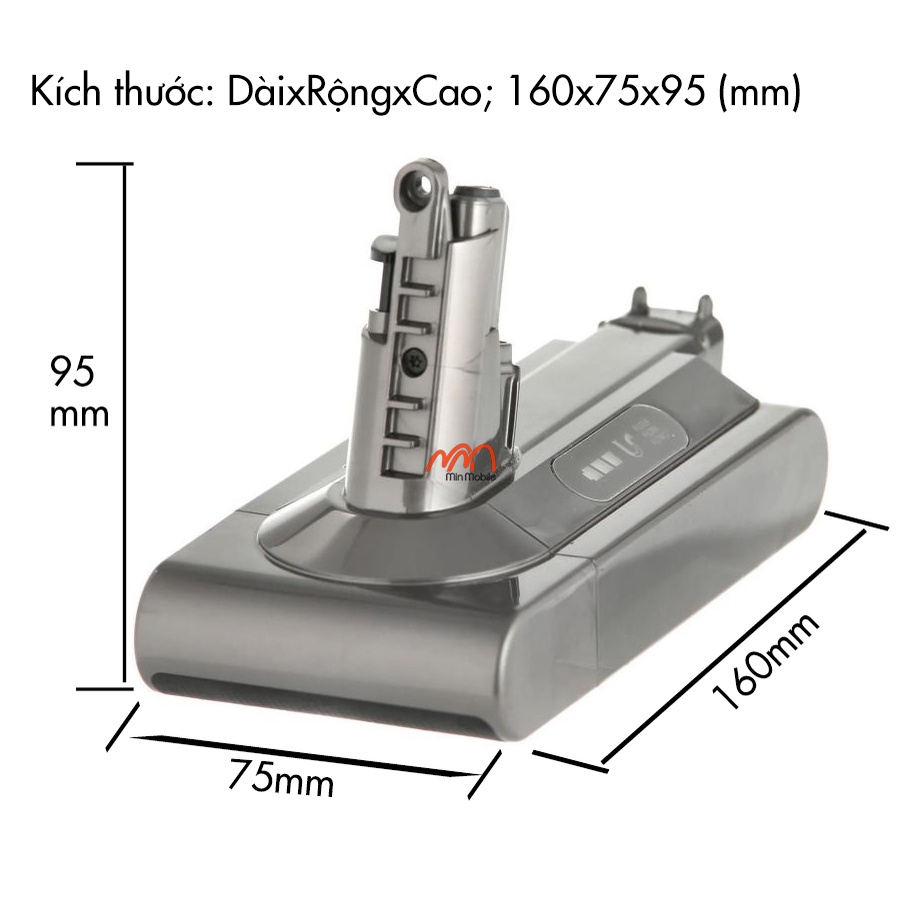 Thay pin máy hút bụi Dyson V10