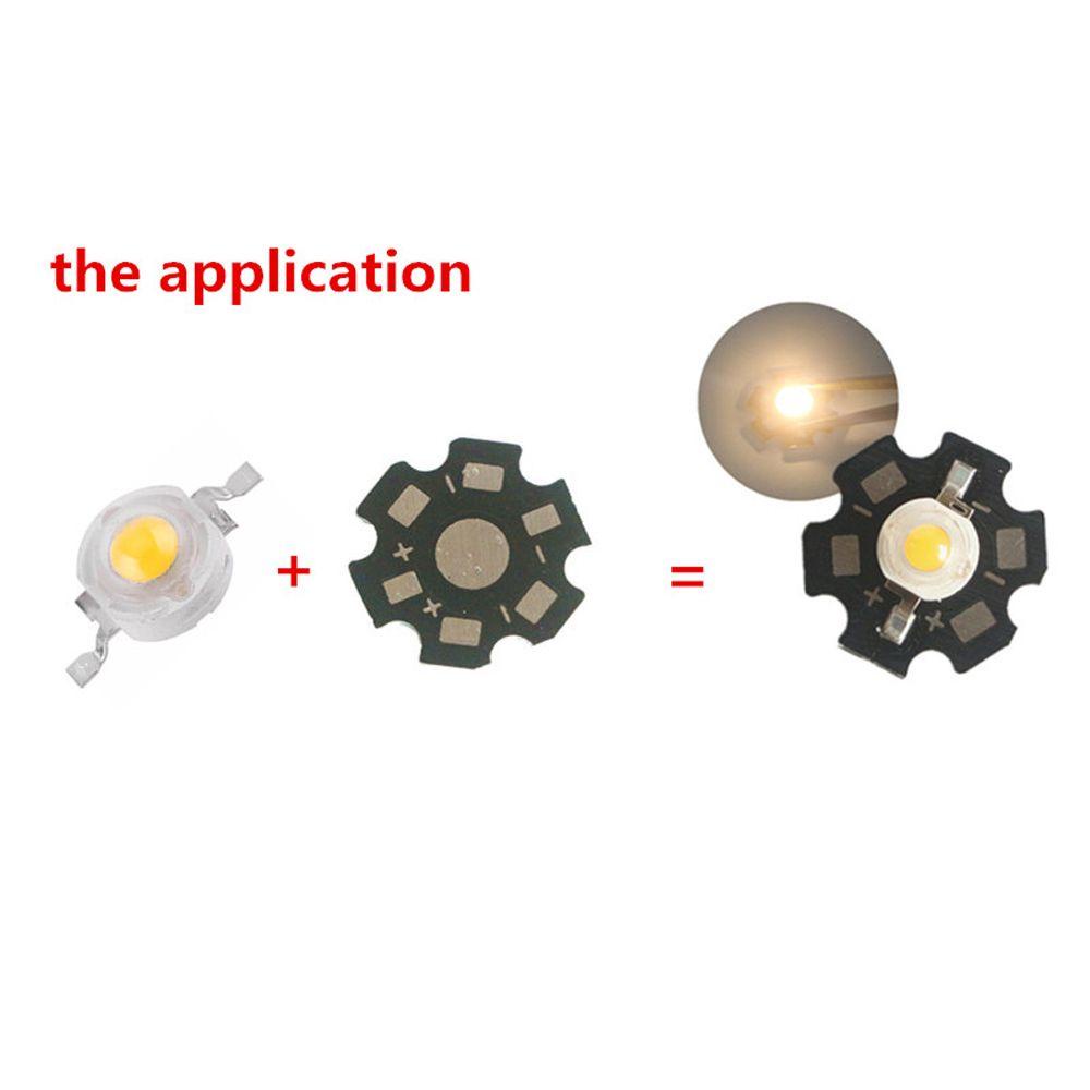 Đế Nhôm Tản Nhiệt Chip Đèn LED 2PIN 4PIN 6PIN 8PIN Màu Trắng Đen