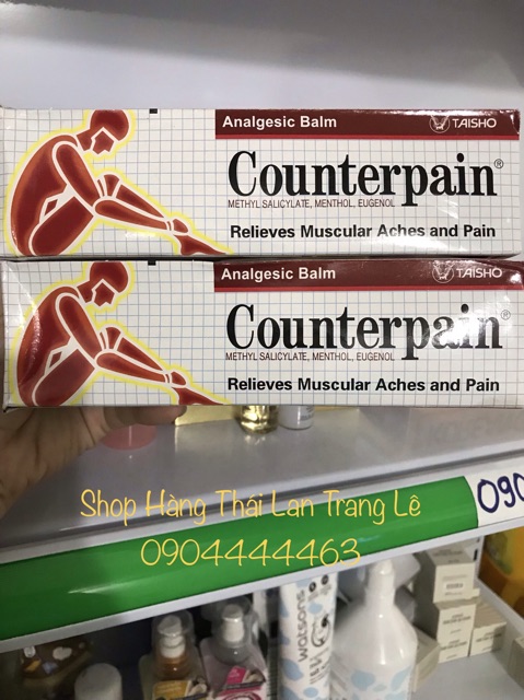 Dầu Xoa Bóp Counterpain Nóng Lạnh 120g ( tuýp lớn nhất)