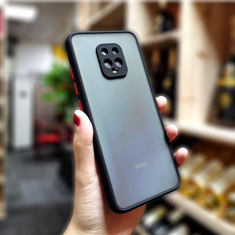 Ốp điện thoại nhám chống sốc và va đập cho Xiaomi Mi Redmi Note 7 8 9 9s Pro 9a