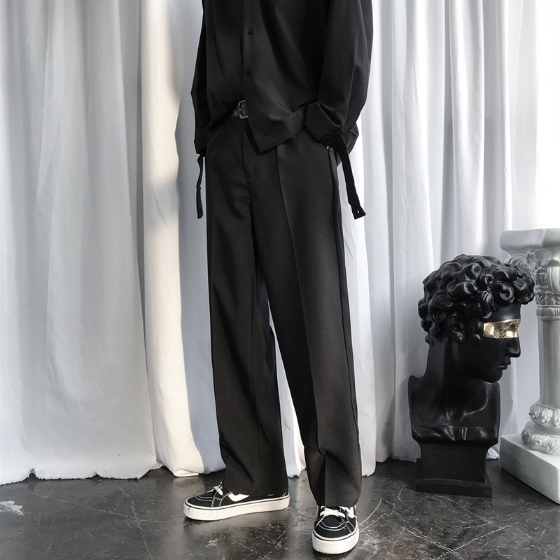 Quần Tây Baggy vải mềm Nam Ống Suông Basic Dáng Hàn Quốc Thanh Lịch Thời Trang ZENKODLMEN JOGGER NAM 9000063