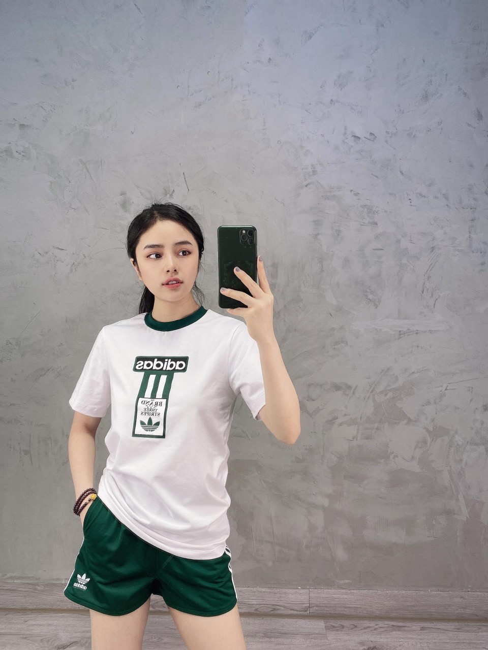 Áo thun adidas0145 thời trang nữ vnxk (hàng chính hãng, hàng xuất xịn) áo thun local brand tay ngắn cổ tròn 100% cotton