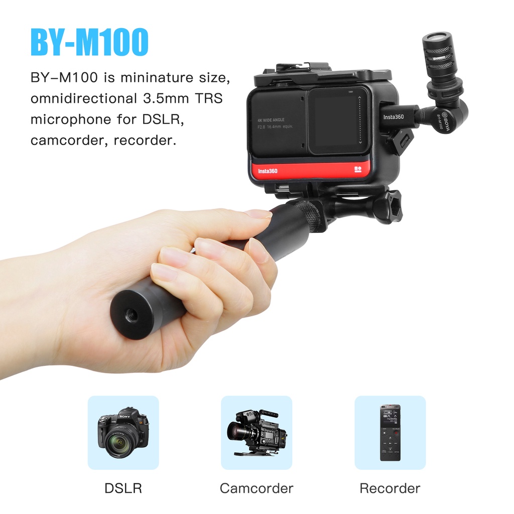 Boya by-m100 Micrô Ba Chiều trs Đầu