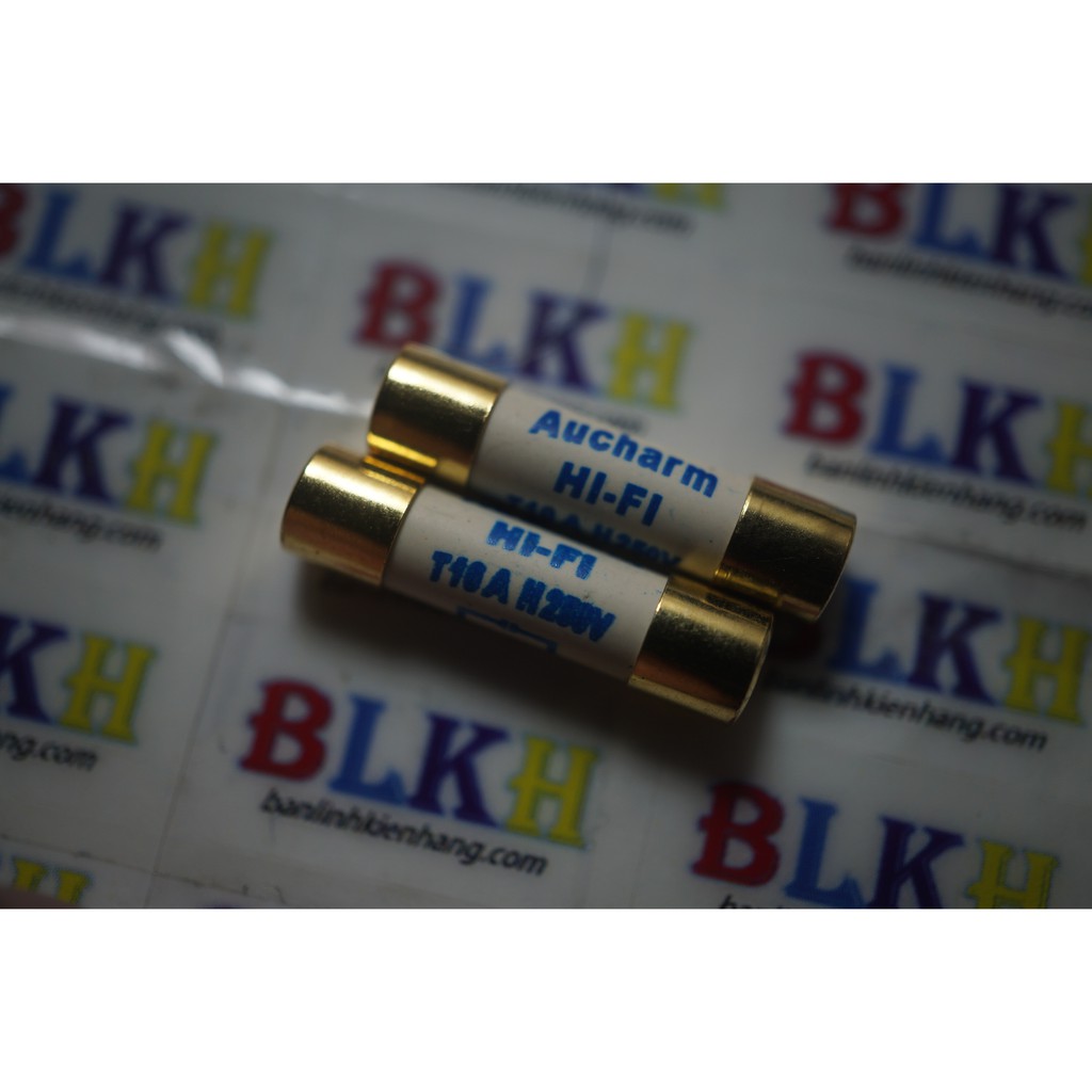 Cầu chì âm thanh HIFI 5x20 10A chính hãng Aucharm