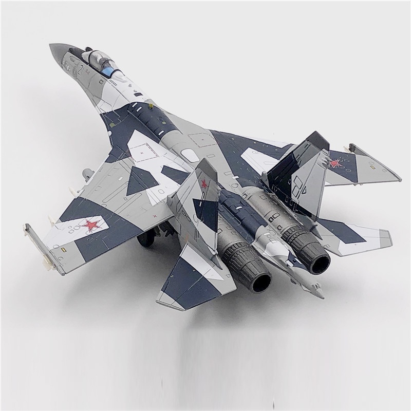 Jason TUTU Mô hình máy bay Máy bay Máy bay chiến đấu của Lực lượng Không quân Nga Máy bay Su 35 Mô hình hợp kim diecast