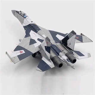 Jason TUTU Mô hình máy bay Máy bay Máy bay chiến đấu của Lực lượng Không quân Nga Máy bay Su 35 Mô hình hợp kim diecast