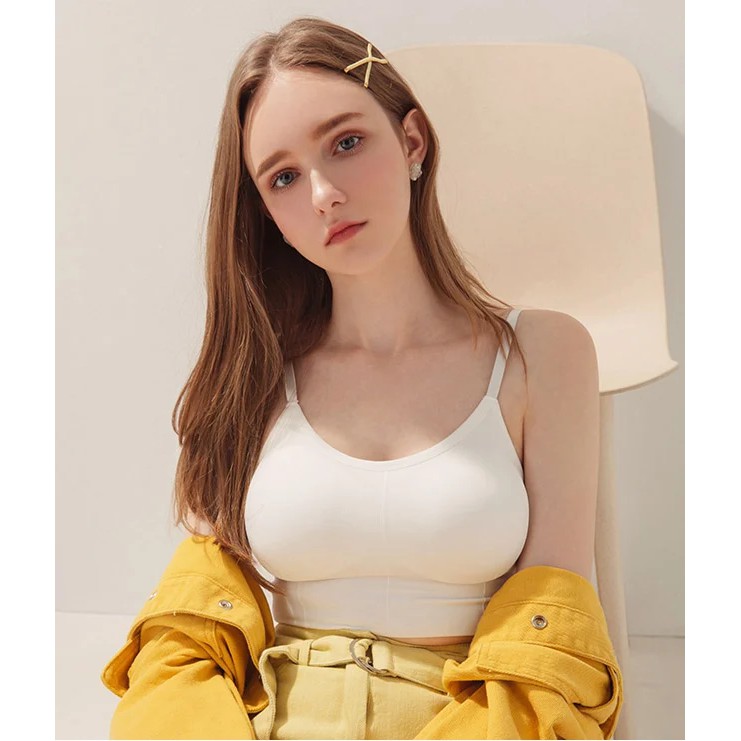 Áo bra thun nâng ngực dây một mảnh nữ Air Space 2010105003 | BigBuy360 - bigbuy360.vn