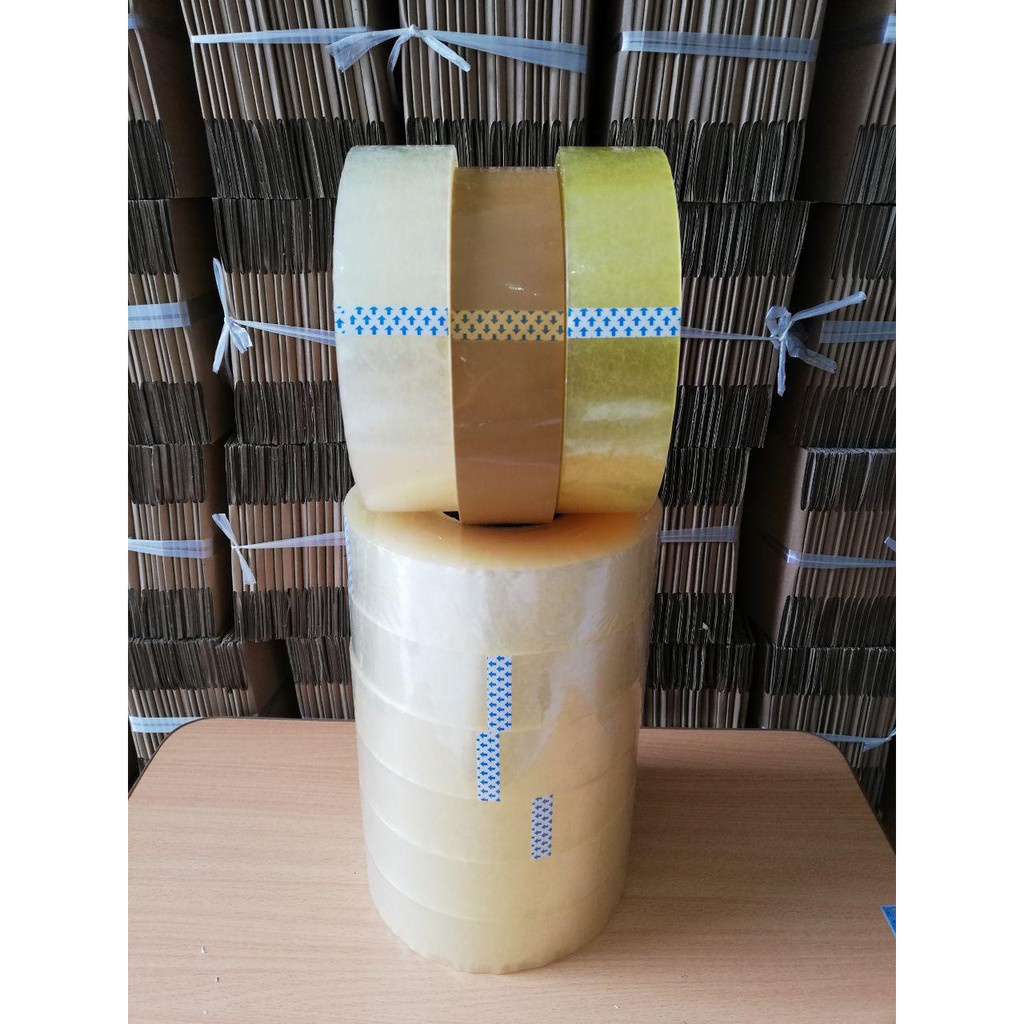 Băng dính 0.5kg đóng hàng lõi mỏng