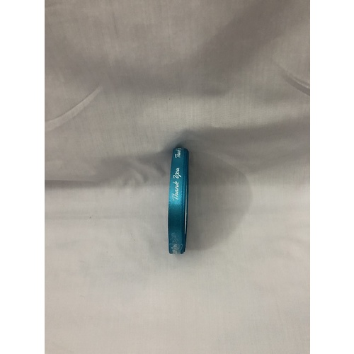 Ruy băng lụa 1 cm chữ "THANK YOU" đủ màu/cuộn