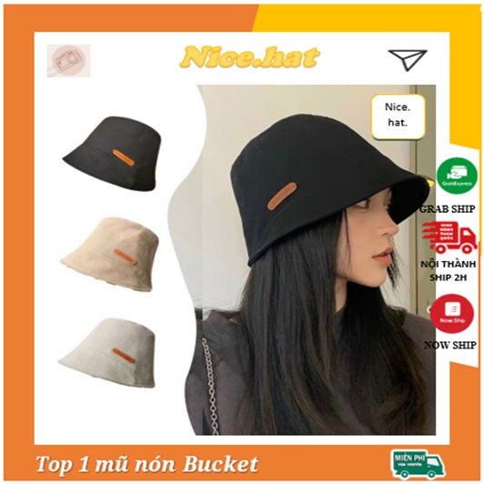 Mũ bucket Nón tai bèo phong cách Ulzzang hand made cao cấp Sẵn Hàng M34