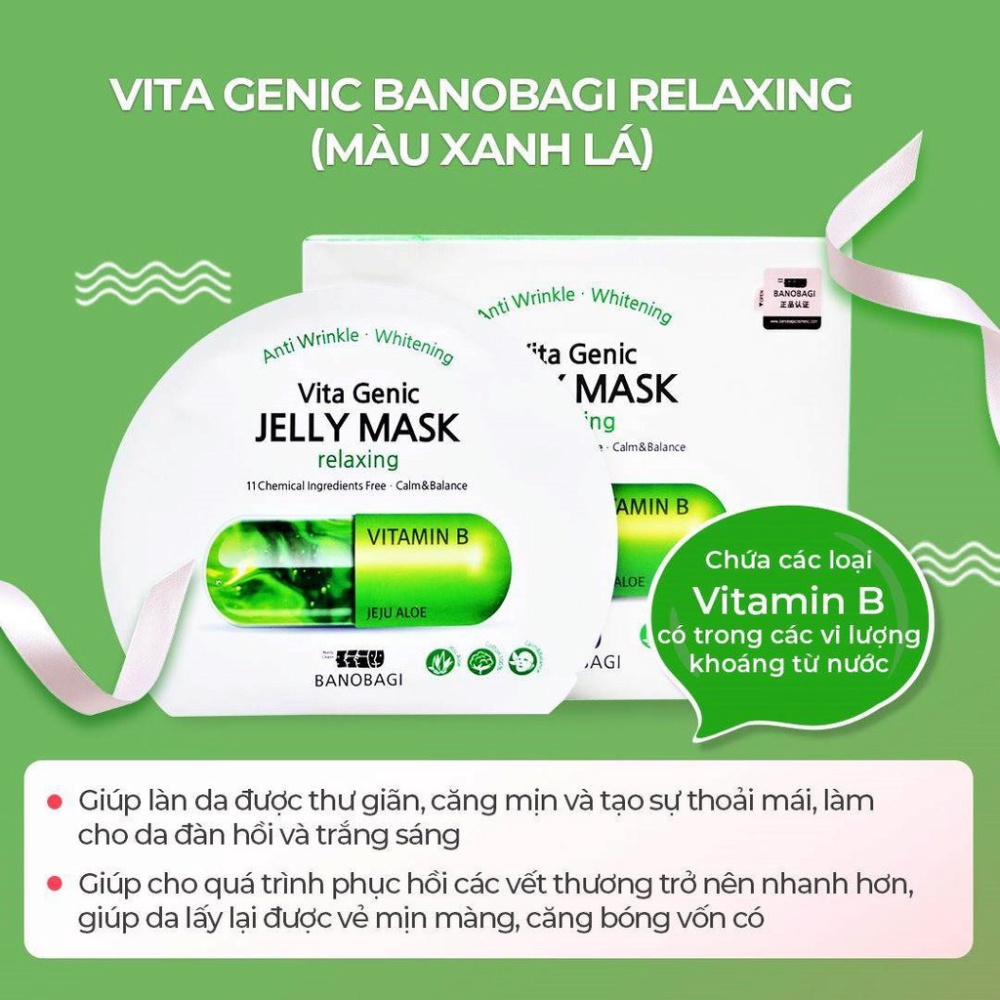 Mặt Nạ Banobagi Vita Genic Jelly Mask Cao Cấp