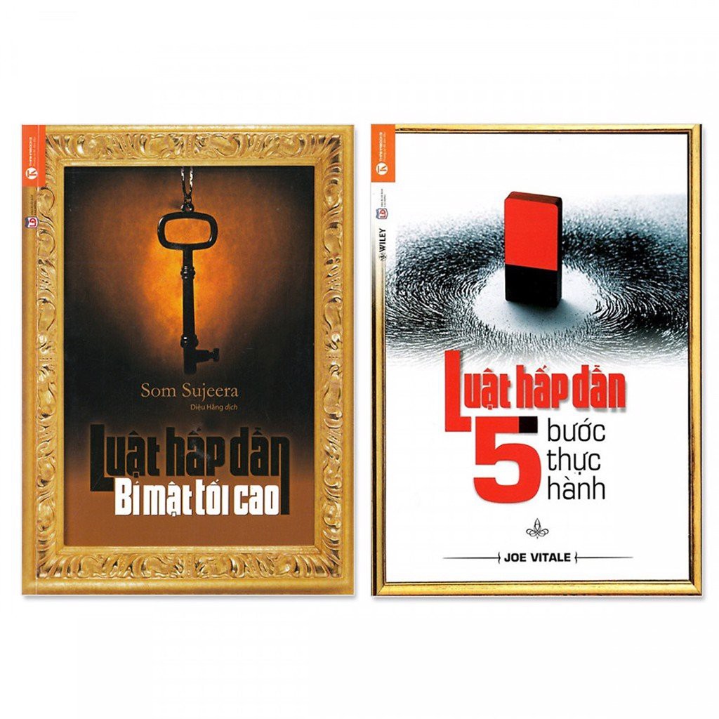 Sách - Combo: Luật Hấp Dẫn Bí Mật Tối Cao + Luật Hấp Dẫn - 5 Bước Thực Hành (2 cuốn)