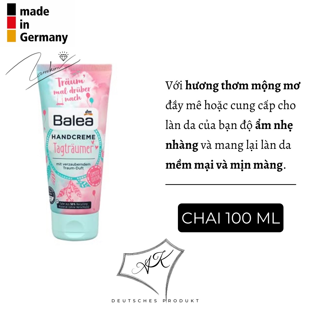 Kem dưỡng da tay Balea Đức - 100ml