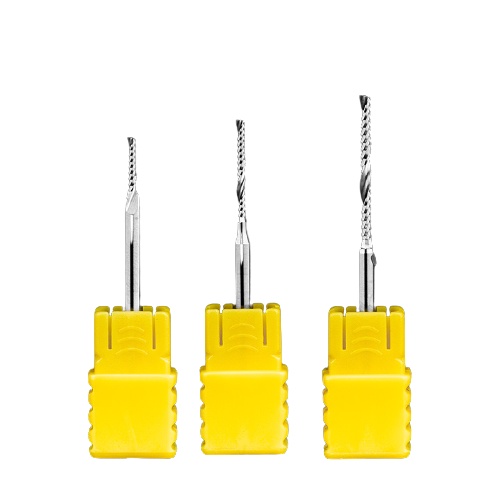 Mũi Dao Cắt Quảng Cáo CNC 3mm Lưỡi 2mm , mũi xoắn 1 me, Chuyên dùng để phay,  cắt gỗ, nhựa