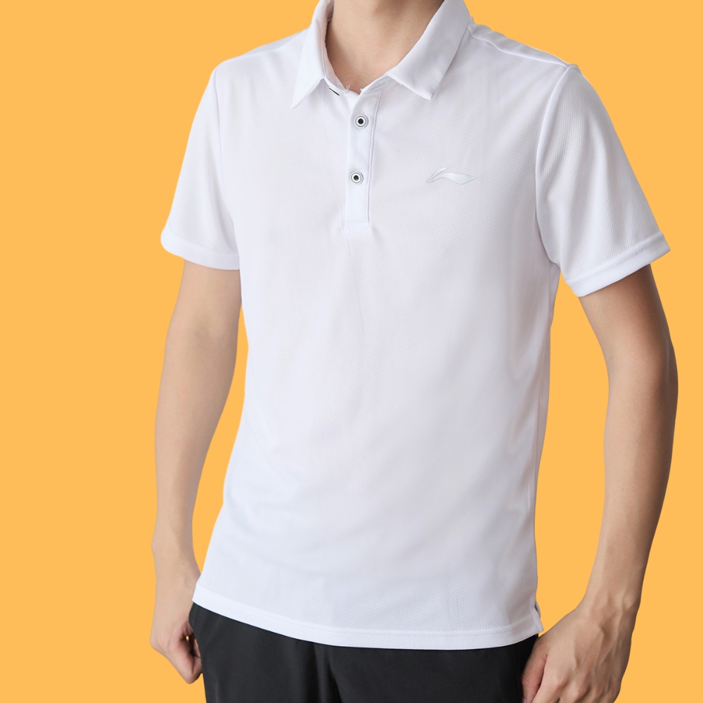 Áo polo thể thao nam Li-Ning APLR195 thấm hút mồ hôi chống tia UV