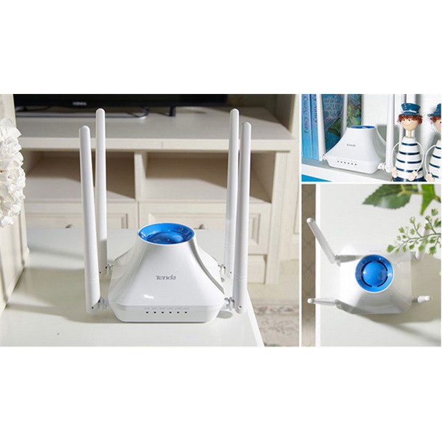 Bộ phát WiFi Tenda F6 v3 4 angten 5dBi chuẩn N 300Mbps Microsun phân phối | BigBuy360 - bigbuy360.vn