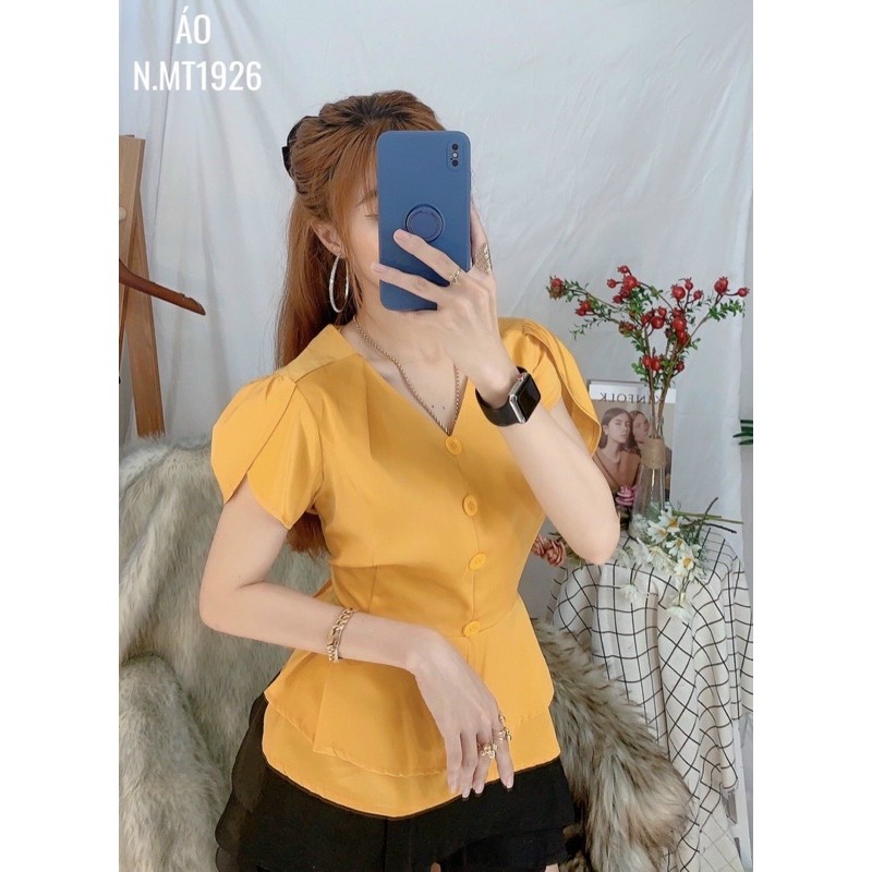 Áo kiểu peplum (nhiều màu lựa chọn) ❤ Ảnh thật do tự chụp