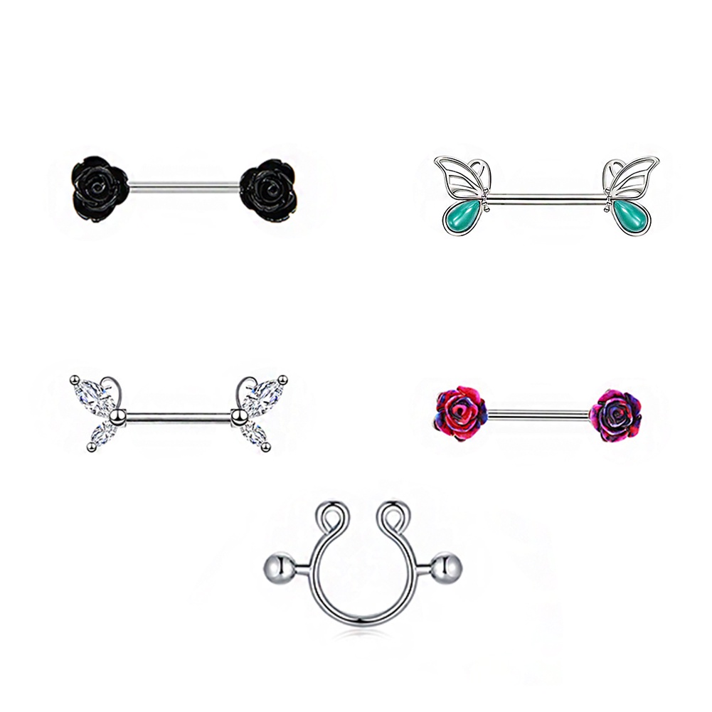 Set 2 Khuyên Nhũ Hoa Gợi Cảm Cho Nữ