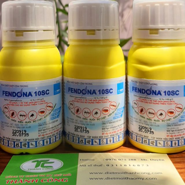 Thuốc diệt bọ đậu đen Fendona 10SC không mùi cao cấp xuất xứ Đức 50ml [chính hãng]