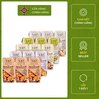 Sữa hạt 137 Degress 180ml lốc 3 hộp - 4 loại