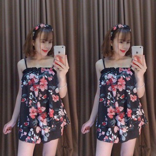 Đồ bộ đùi vải voan siêu đẹp