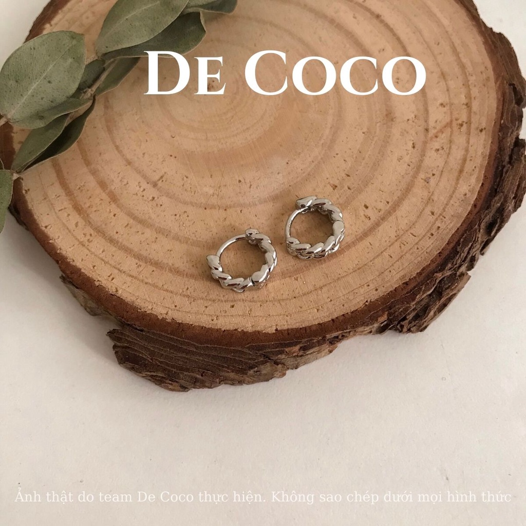 Khuyên tai nữ Mini Rings decoco.accessories