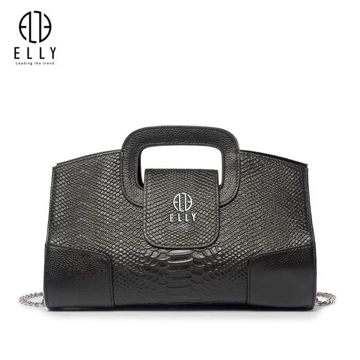 Túi clutch nữ cao cấp da thật ELLY VINH  – EC37