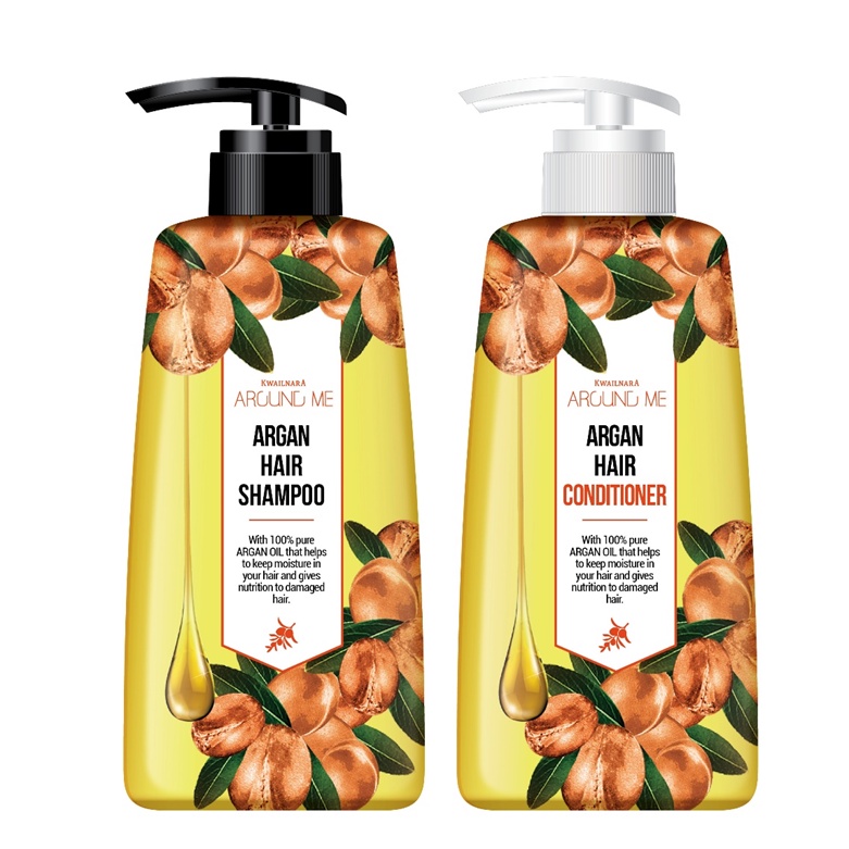 Dầu Xả Cho Tóc Dầu Around Me Argan Hair Conditioner 500ML