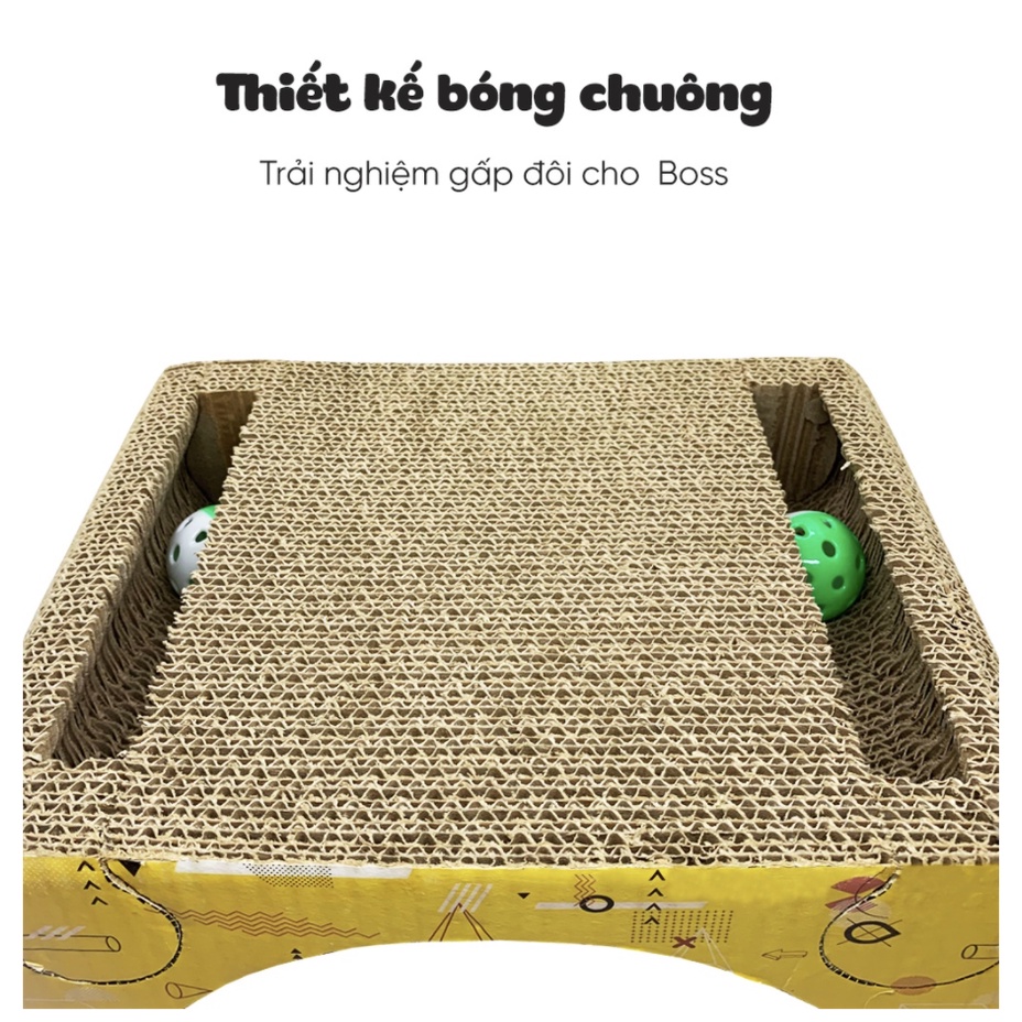 Bàn Cào Móng Ổ Giường Nằm - Giường Mèo Sofa Mèo