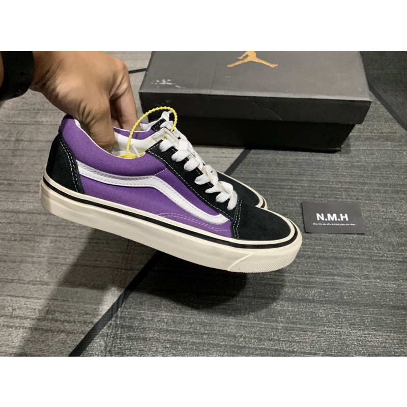 Vans Old Skool Tím Đen