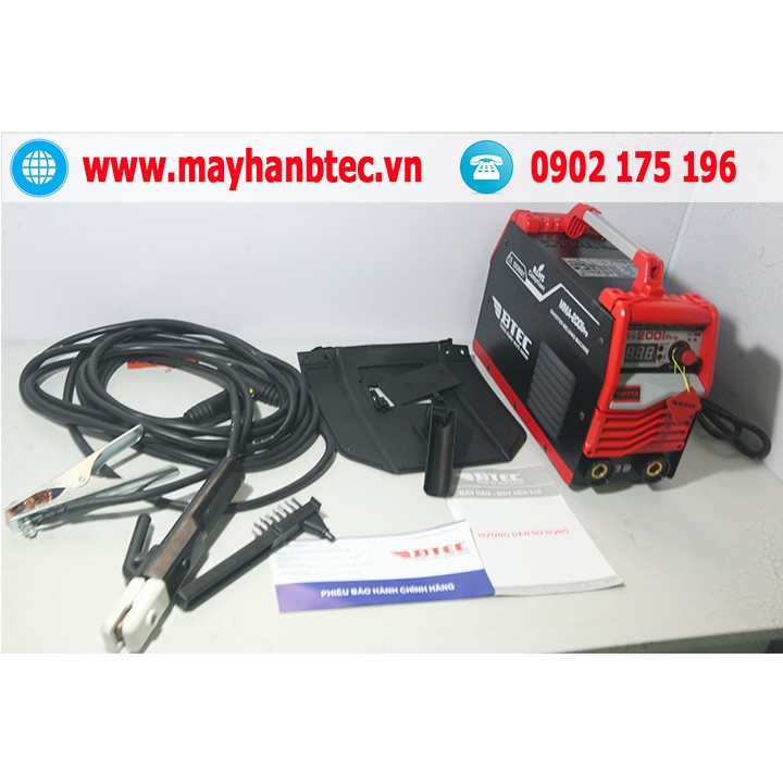 Máy hàn Inverter BTEC MMA-200I Pro | Công nghệ Mosfet